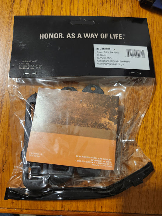 Blackhawk speed clips #3 6 pack