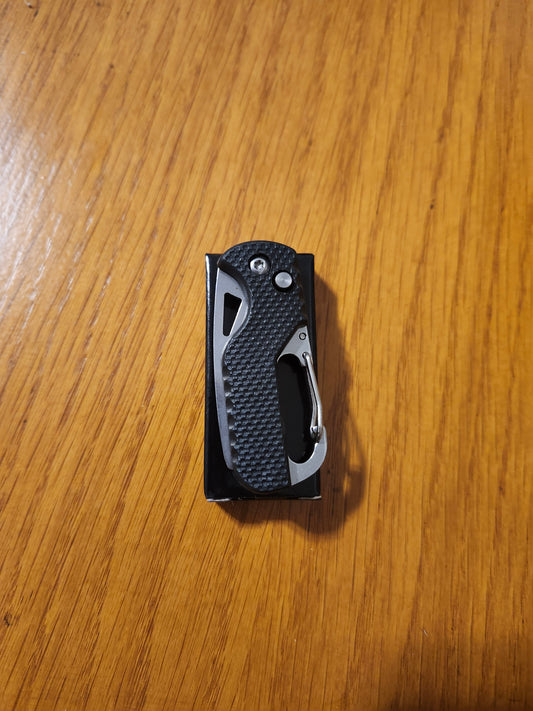 Mini auto keychain knife
