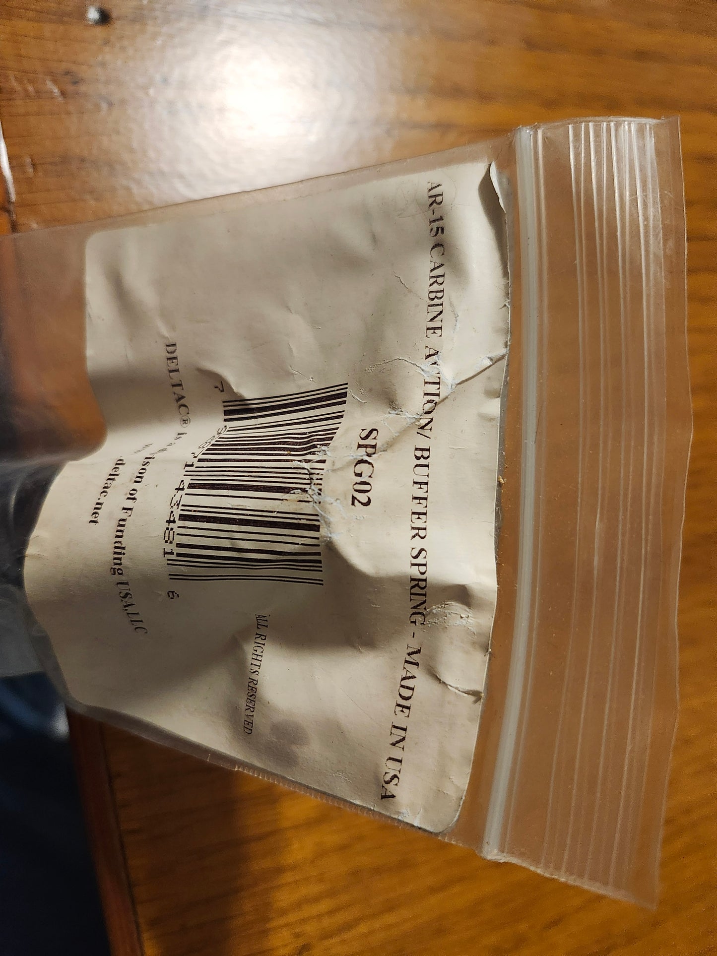 Ar-15 buffering spring