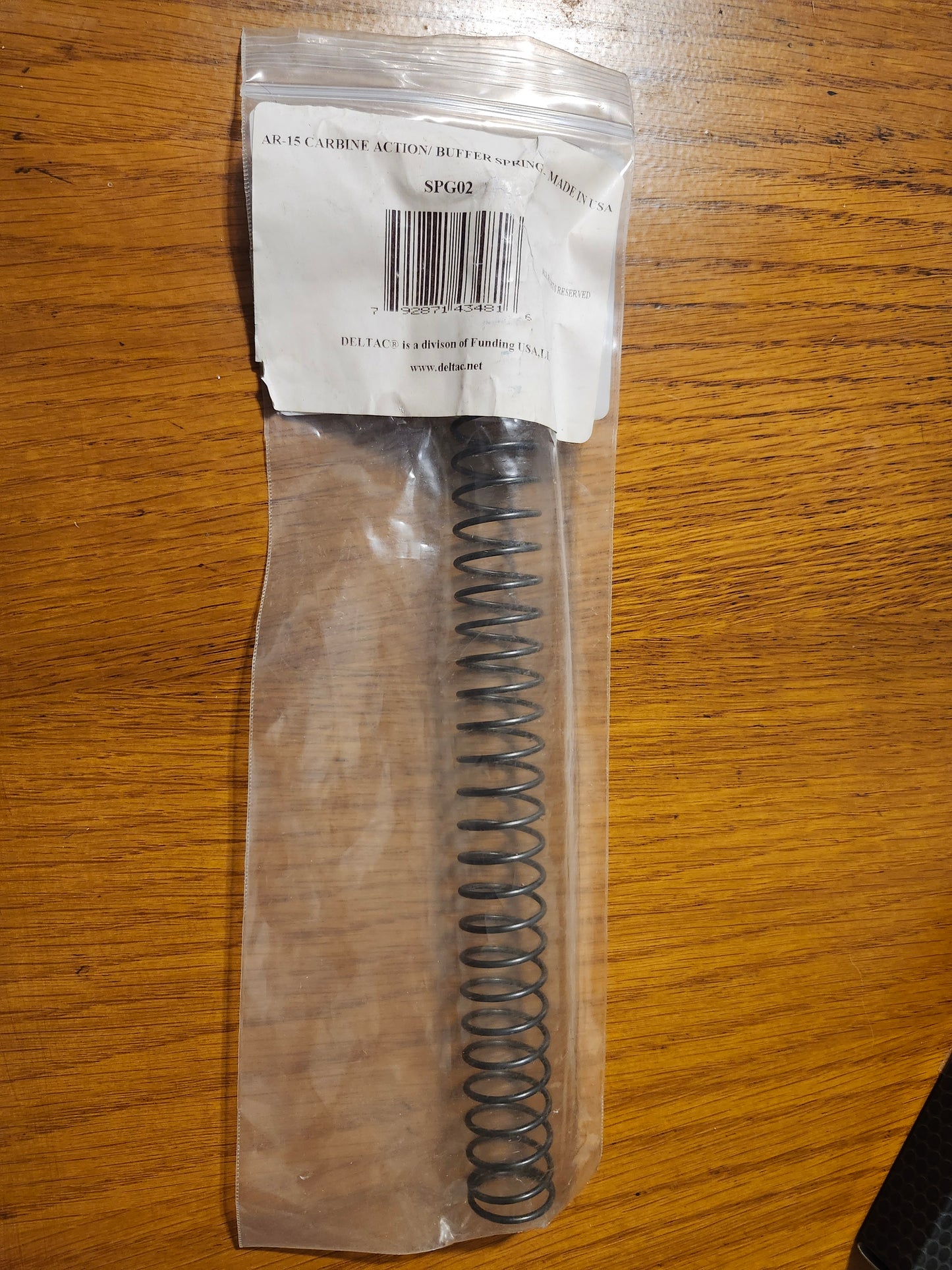 Ar-15 buffering spring